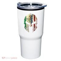 Mexican American Spartan Helmet Chicano Pride Tumbler thumb 0