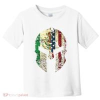 Mexican American Spartan Helmet Chicano Pride Toddler T-Shirt thumb 0