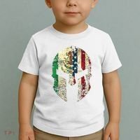 Mexican American Spartan Helmet Chicano Pride Toddler T-Shirt thumb 2