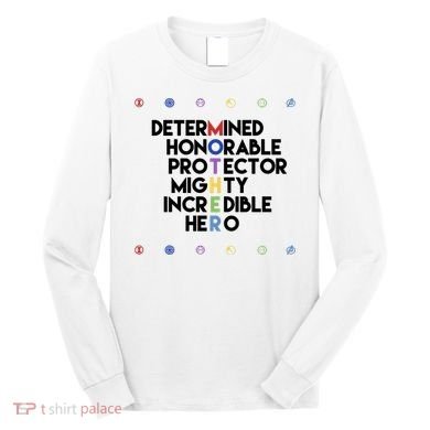 Marvel Avengers Super Hero Mothers Day Long Sleeve Shirt
