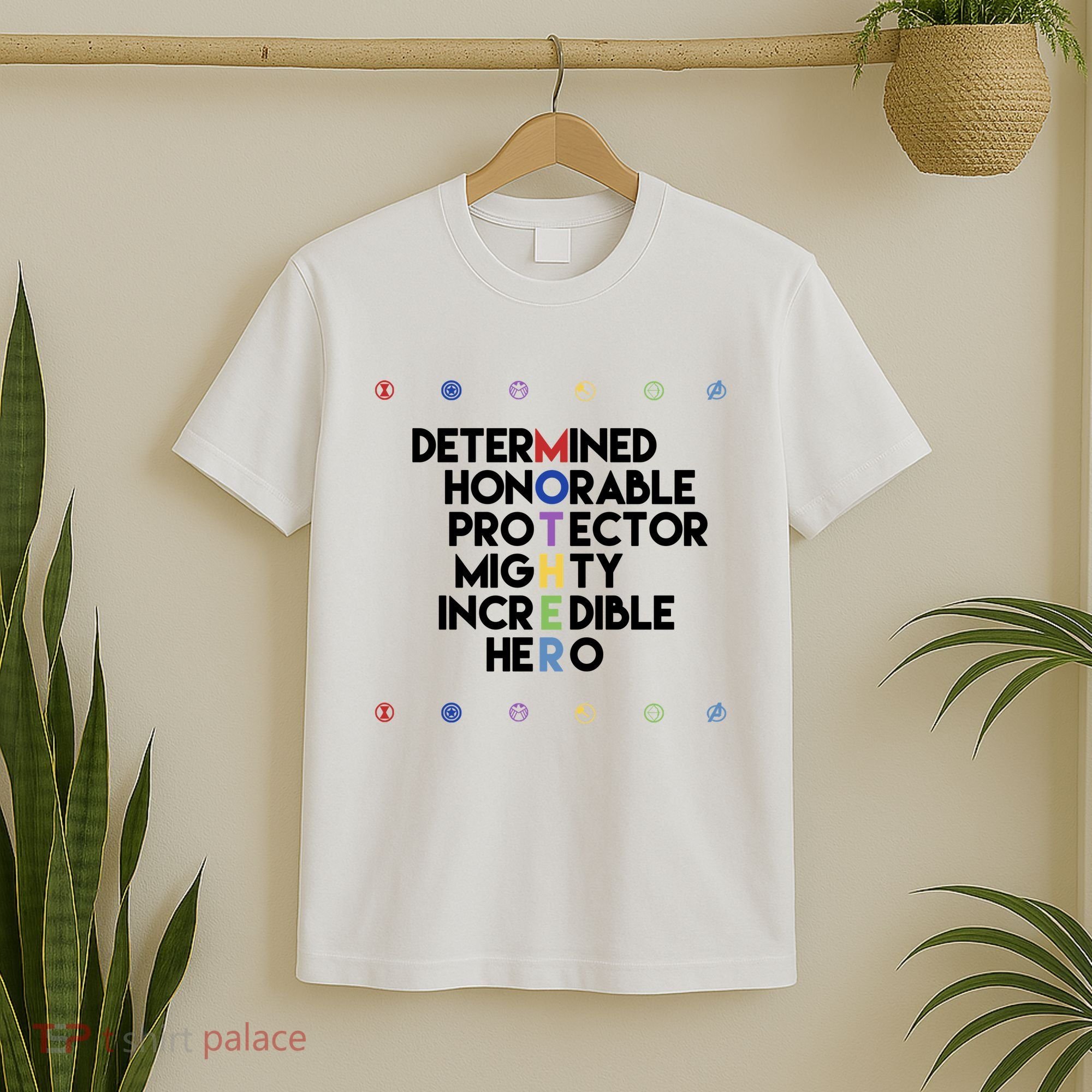Marvel Avengers Super Hero Mothers Day T-Shirt