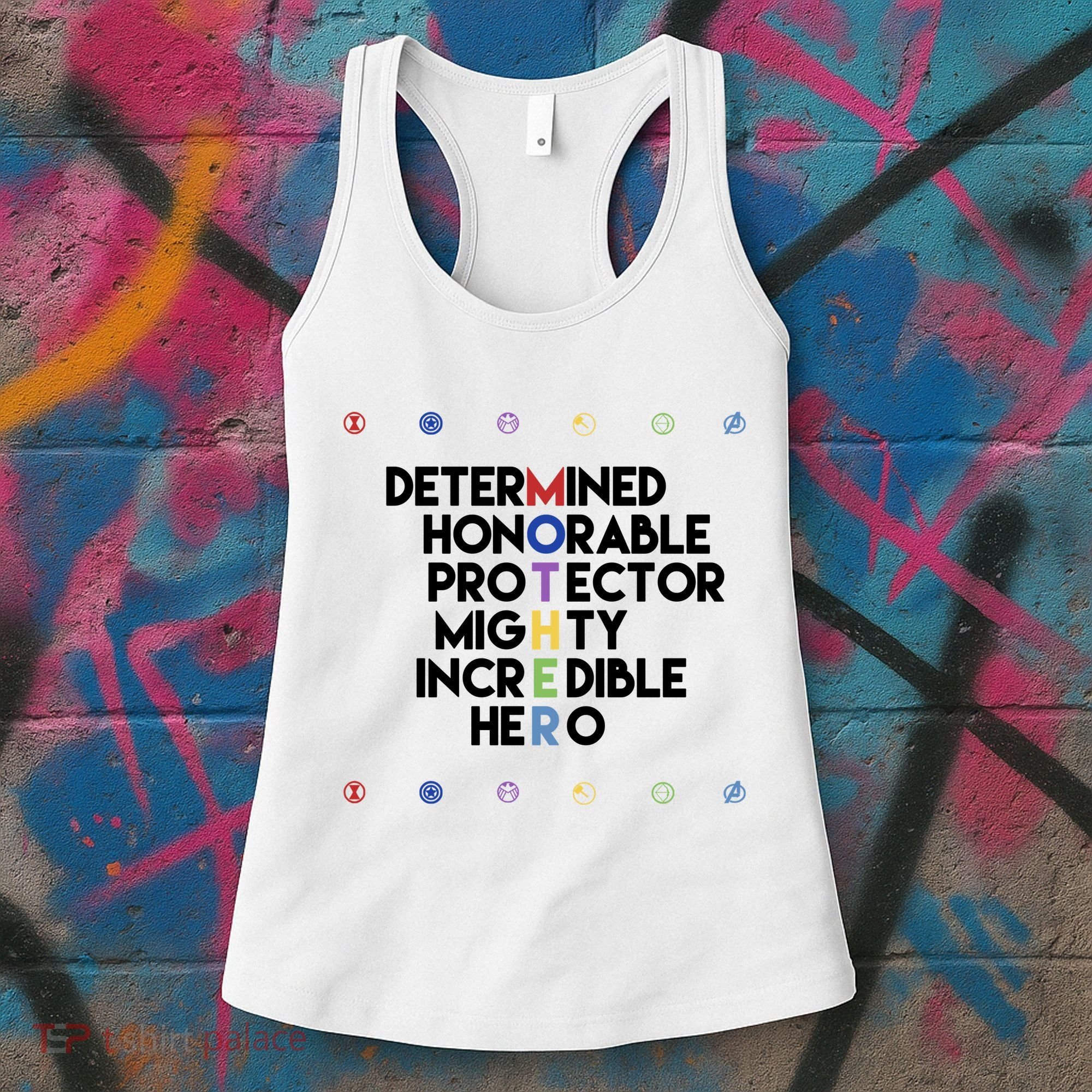 Marvel Avengers Super Hero Mothers Day Women's Tank Top