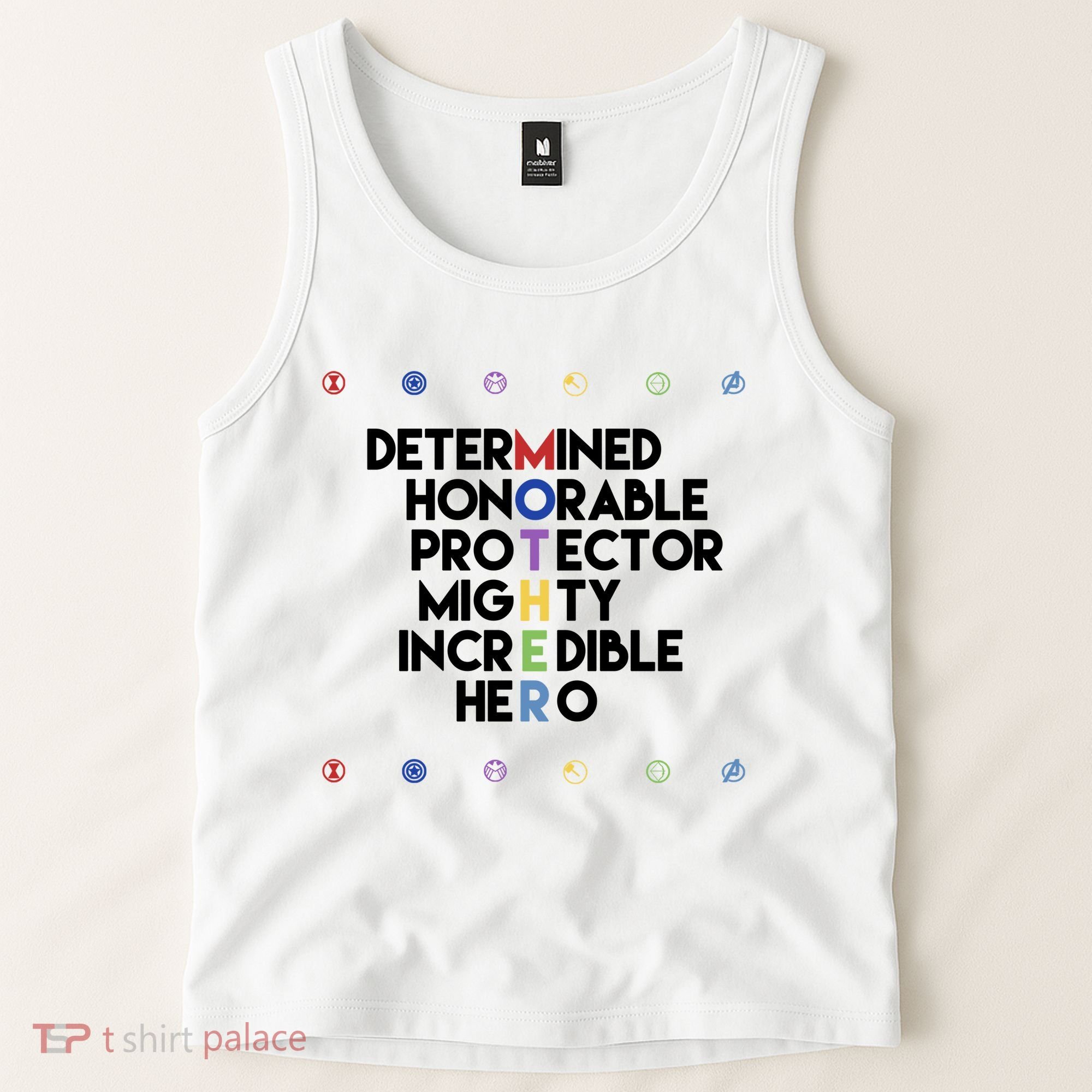 Marvel Avengers Super Hero Mothers Day Tank Top