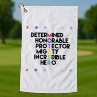 Marvel Avengers Super Hero Mothers Day Golf Towel thumb 1