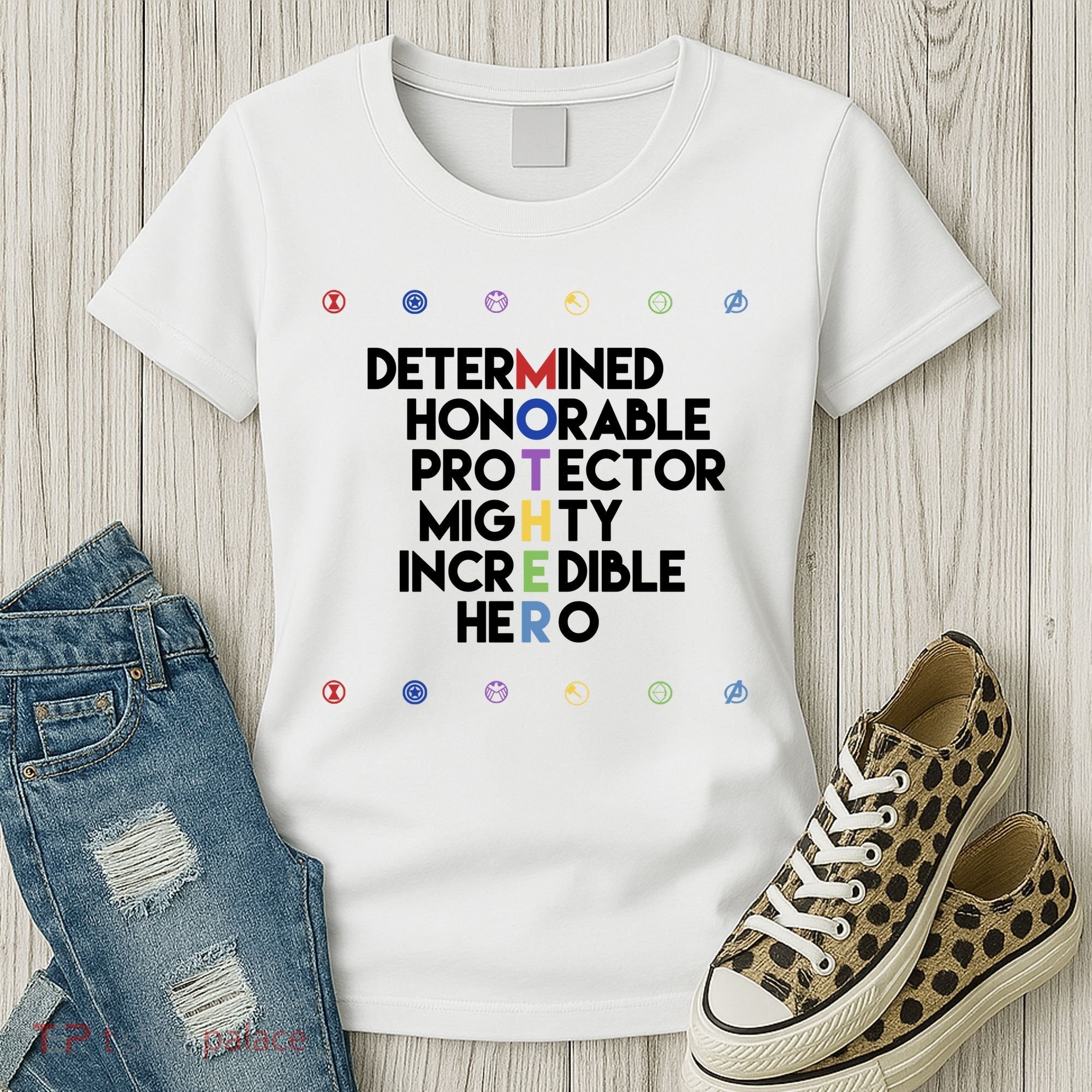 Marvel Avengers Super Hero Mothers Day Women's T-Shirt