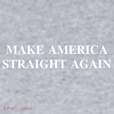 Make America Straight Again Women's Racerback Cropped Tank
