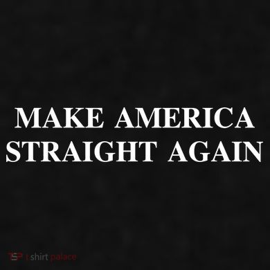 Make America Straight Again Ladies PosiCharge Tri-Blend Wicking Tank