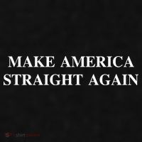Make America Straight Again Ladies PosiCharge Tri-Blend Wicking Tank thumb 2