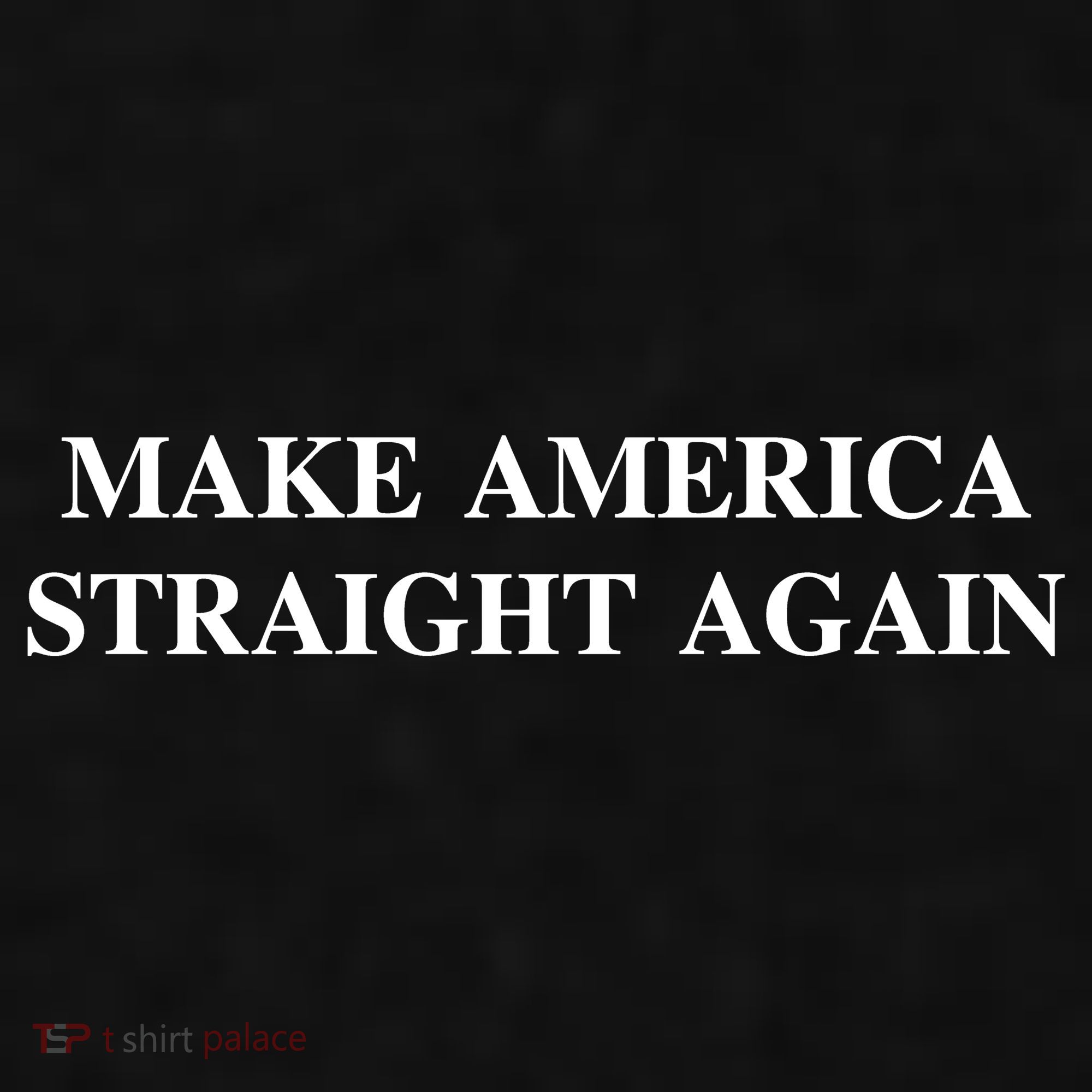 Make America Straight Again Ladies PosiCharge Tri-Blend Wicking Tank