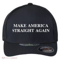 Make America Straight Again Flexfit Unipanel Trucker Cap thumb 0
