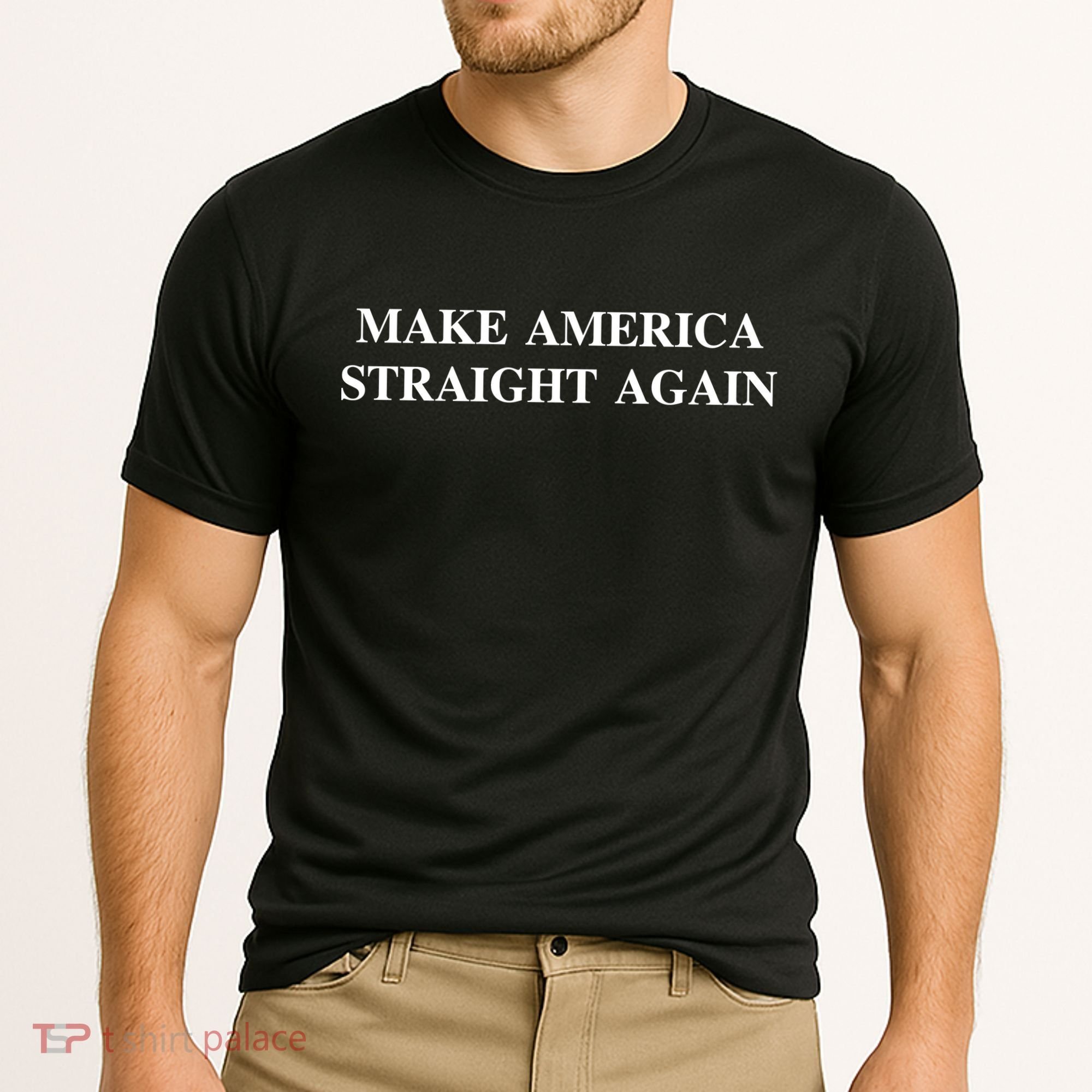 Make America Straight Again Cooling Performance Crew T-Shirt