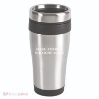 Make America Straight Again 16oz Travel Tumbler thumb 0