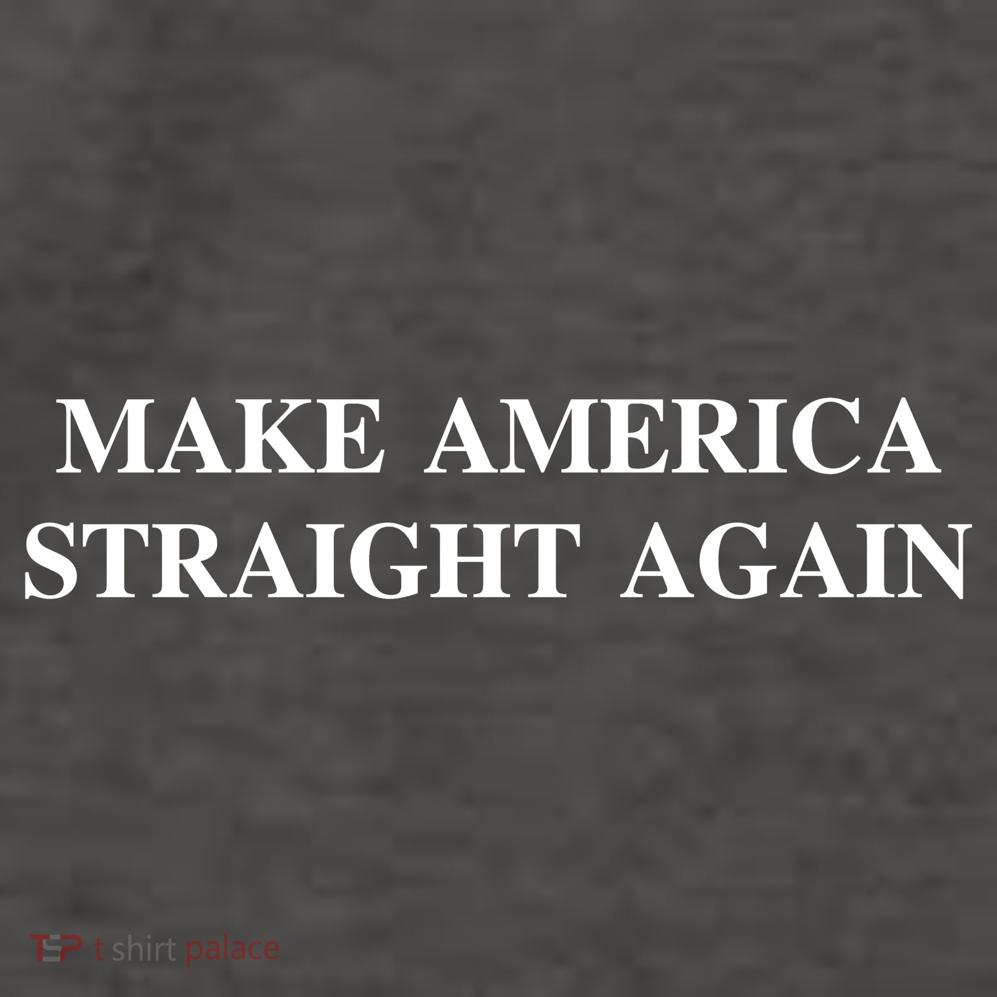 Make America Straight Again Vector Backpack