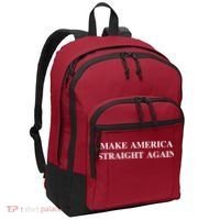 Make America Straight Again Port Authority Basic Backpack thumb 0