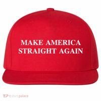 Make America Straight Again Wool Snapback Cap thumb 0