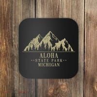 Michigan Aloha State Park Coaster thumb 0