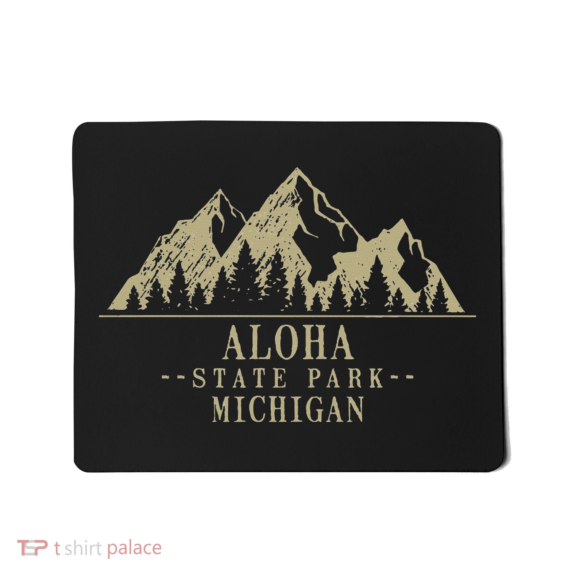 Michigan Aloha State Park Mousepad