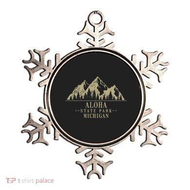 Michigan Aloha State Park Ornament