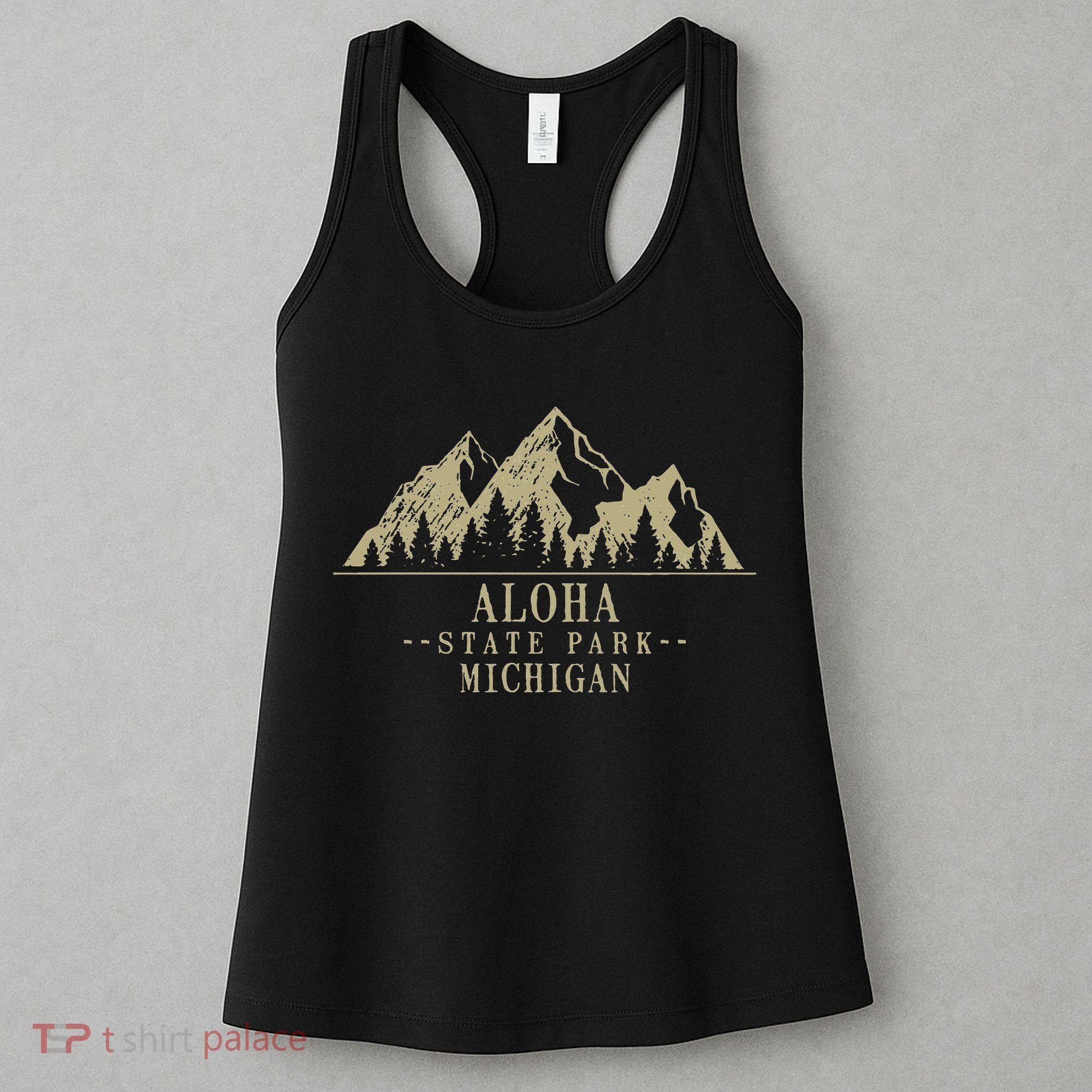 Michigan Aloha State Park Women's Tank Top