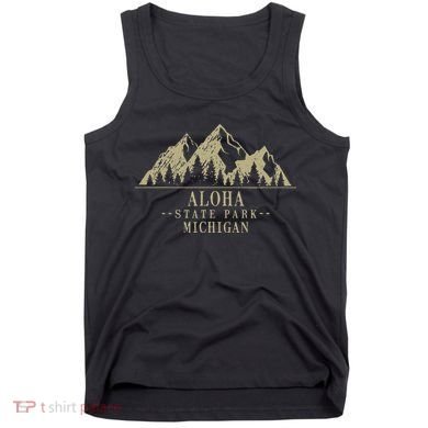 Michigan Aloha State Park Tank Top