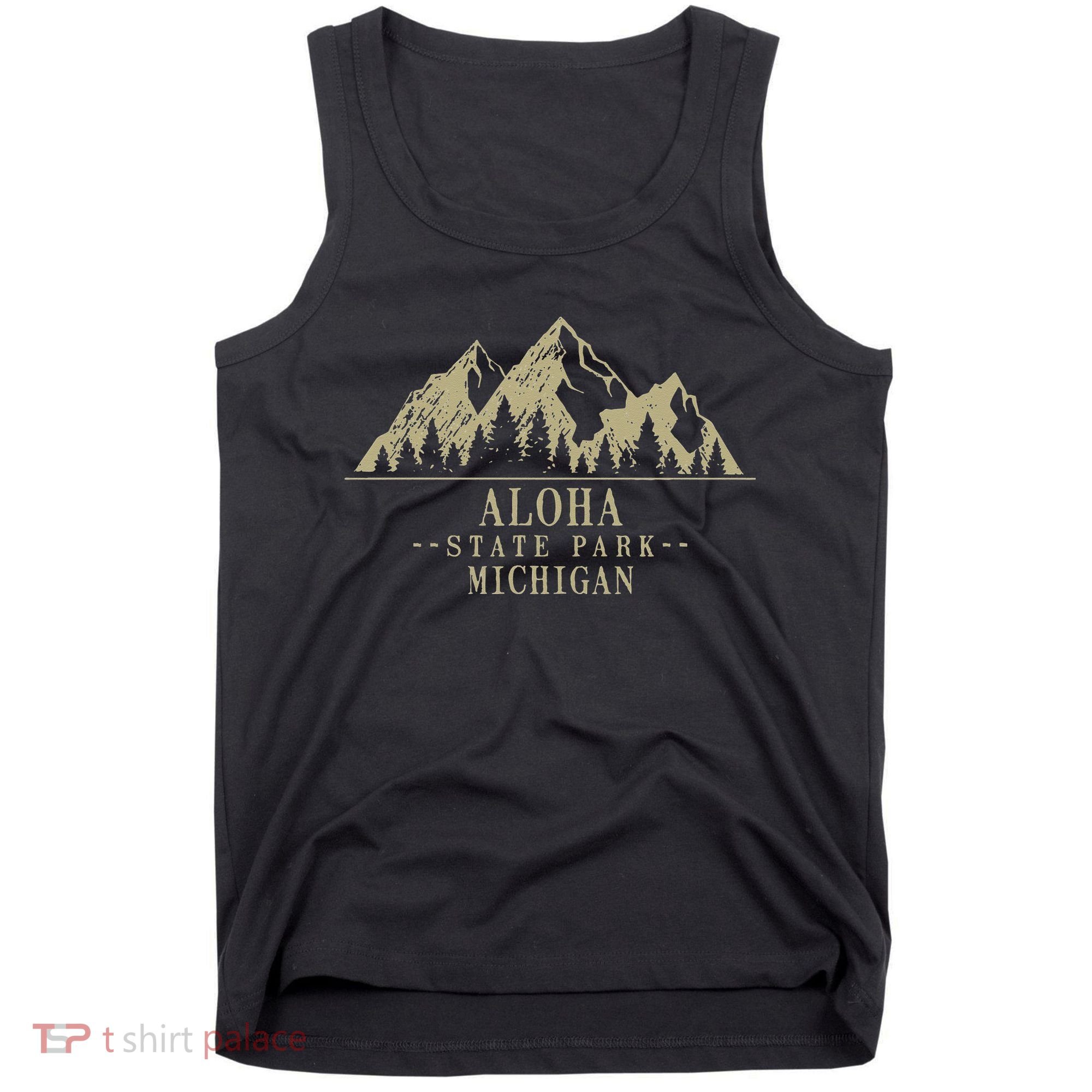 Michigan Aloha State Park Tank Top