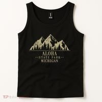 Michigan Aloha State Park Tank Top thumb 2