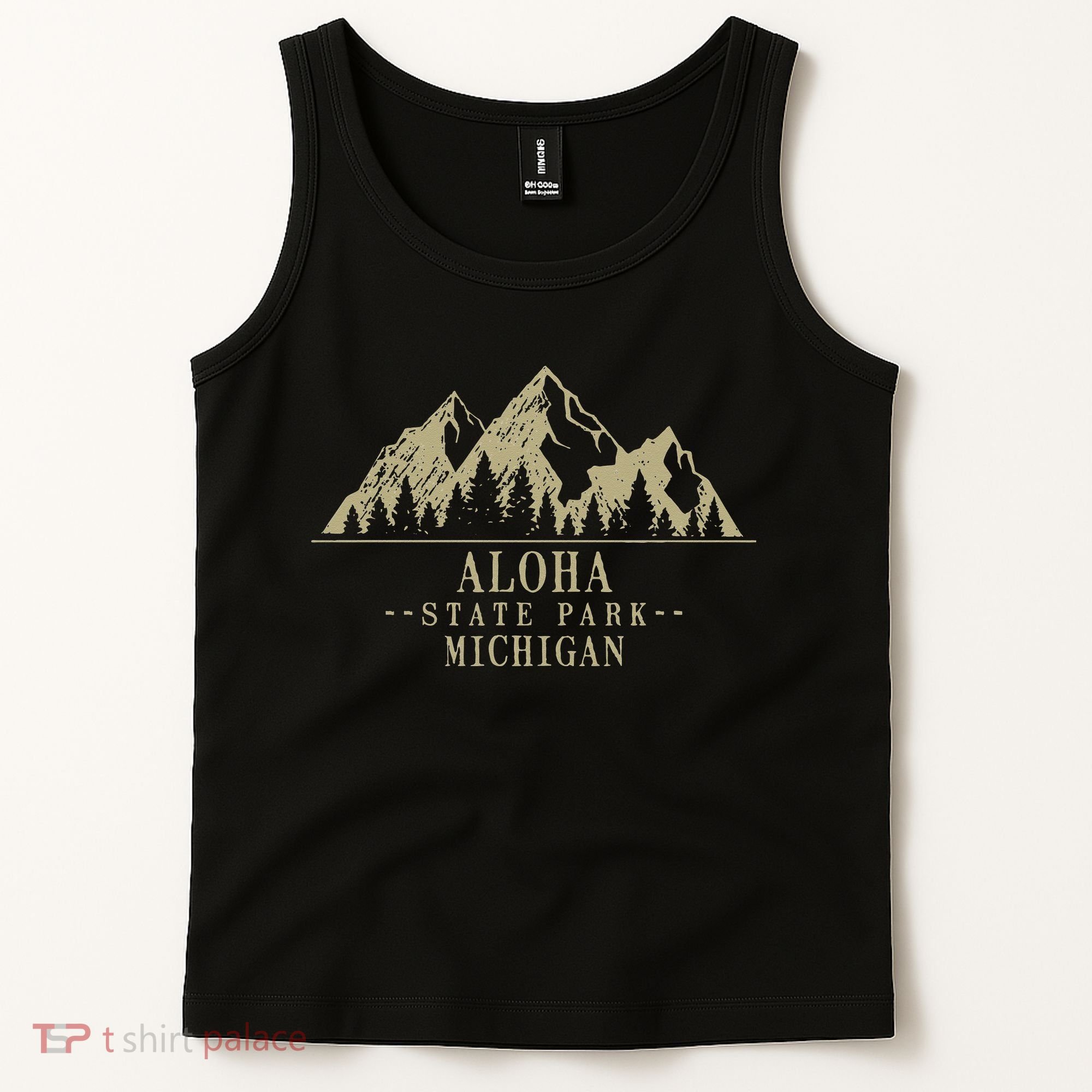 Michigan Aloha State Park Tank Top