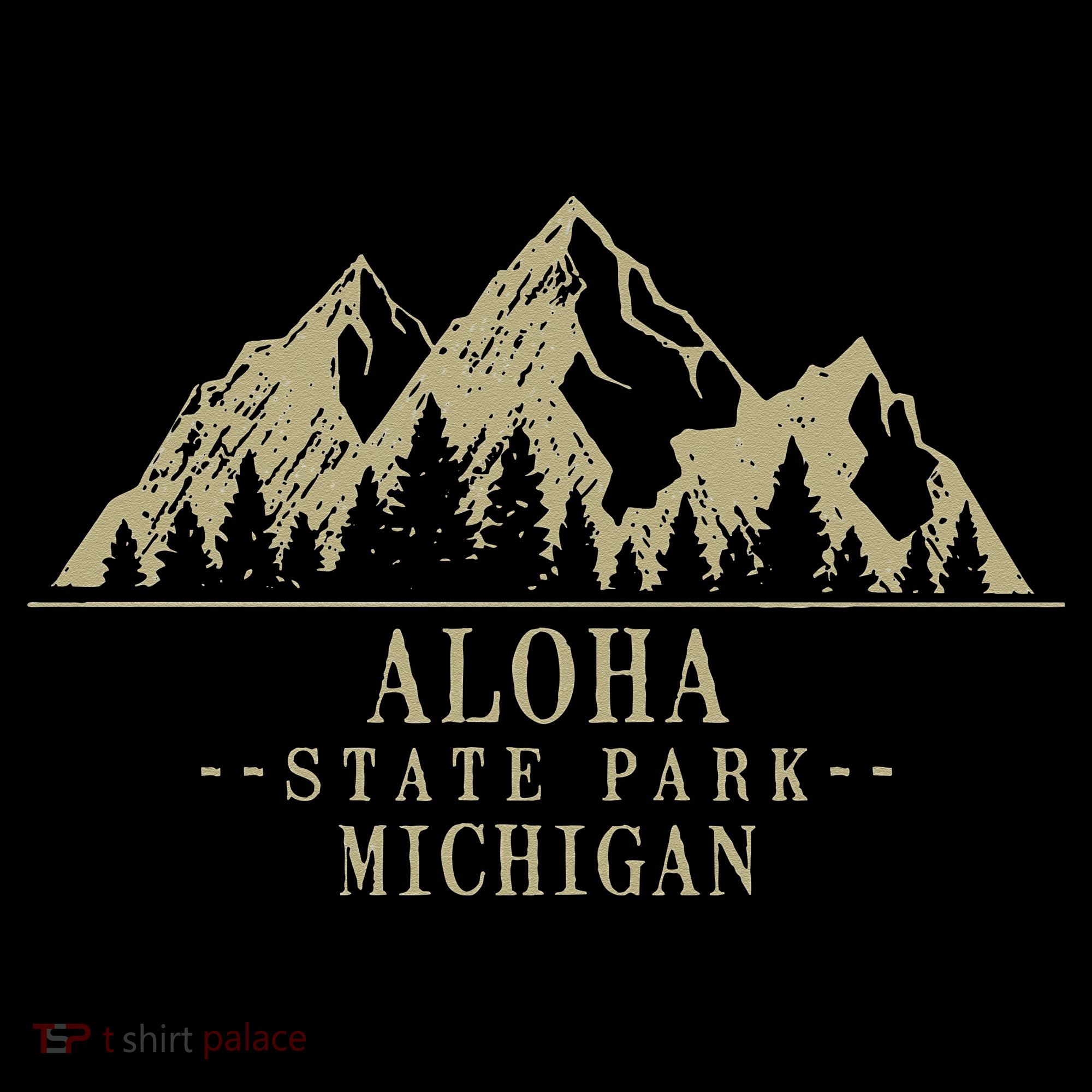 Michigan Aloha State Park Tank Top