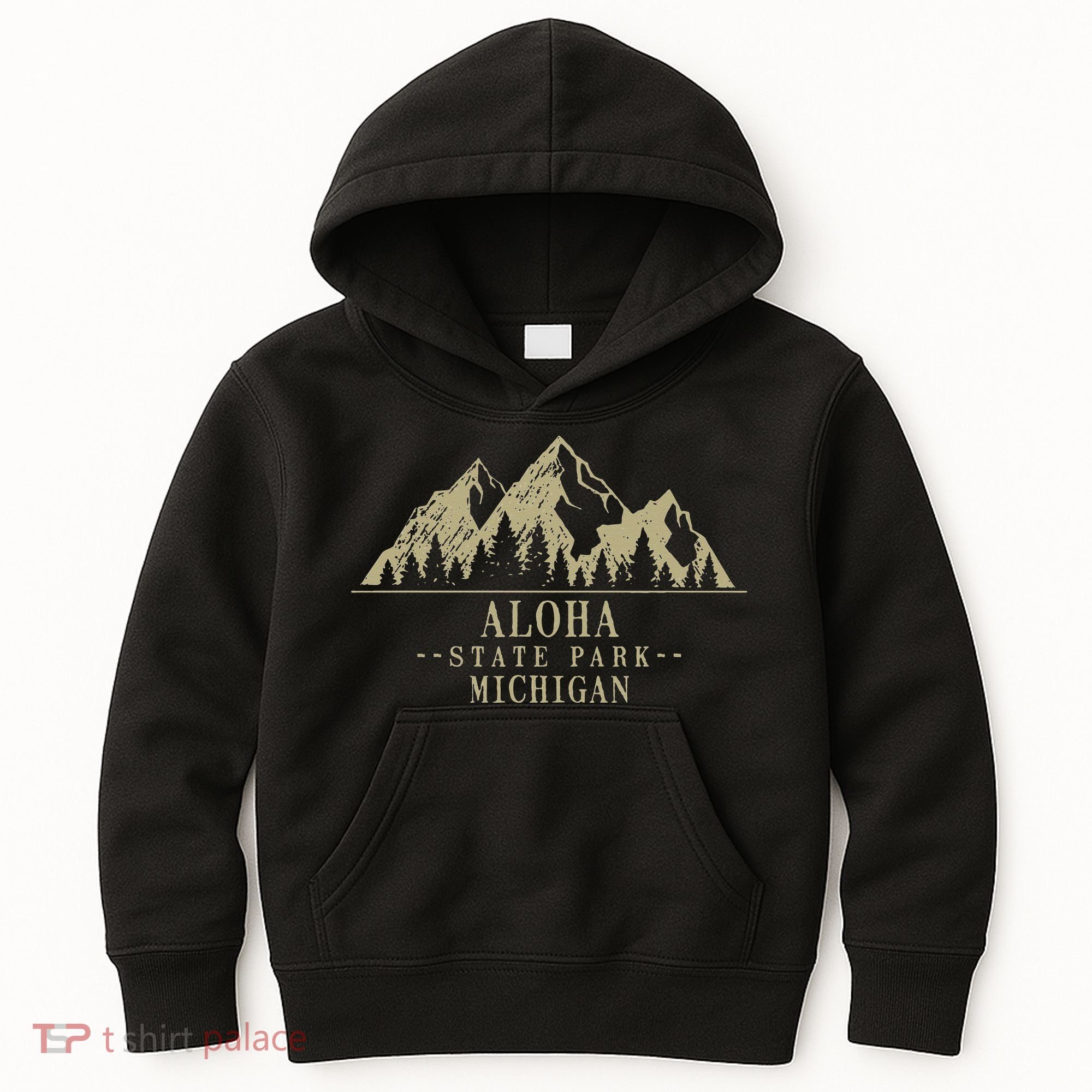 Michigan Aloha State Park Kids Hoodie