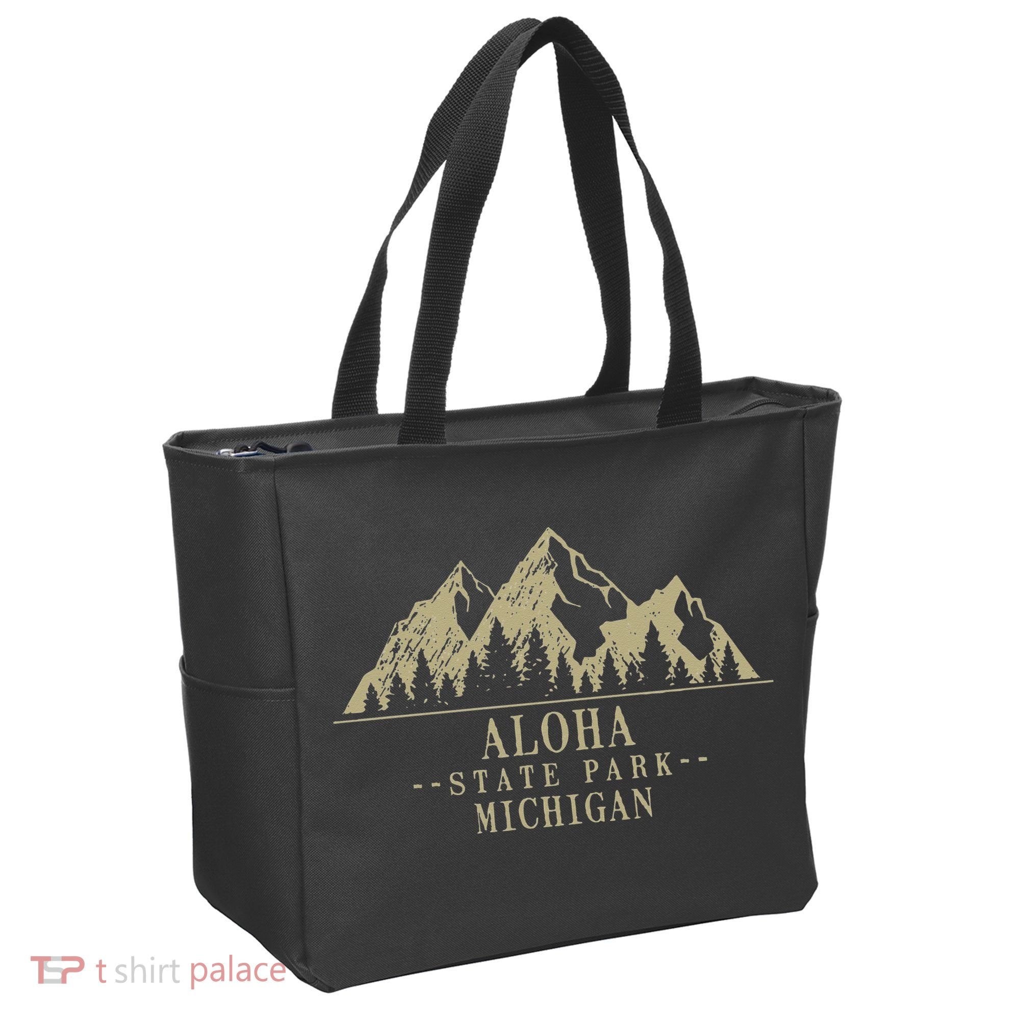 Michigan Aloha State Park Tote Bag