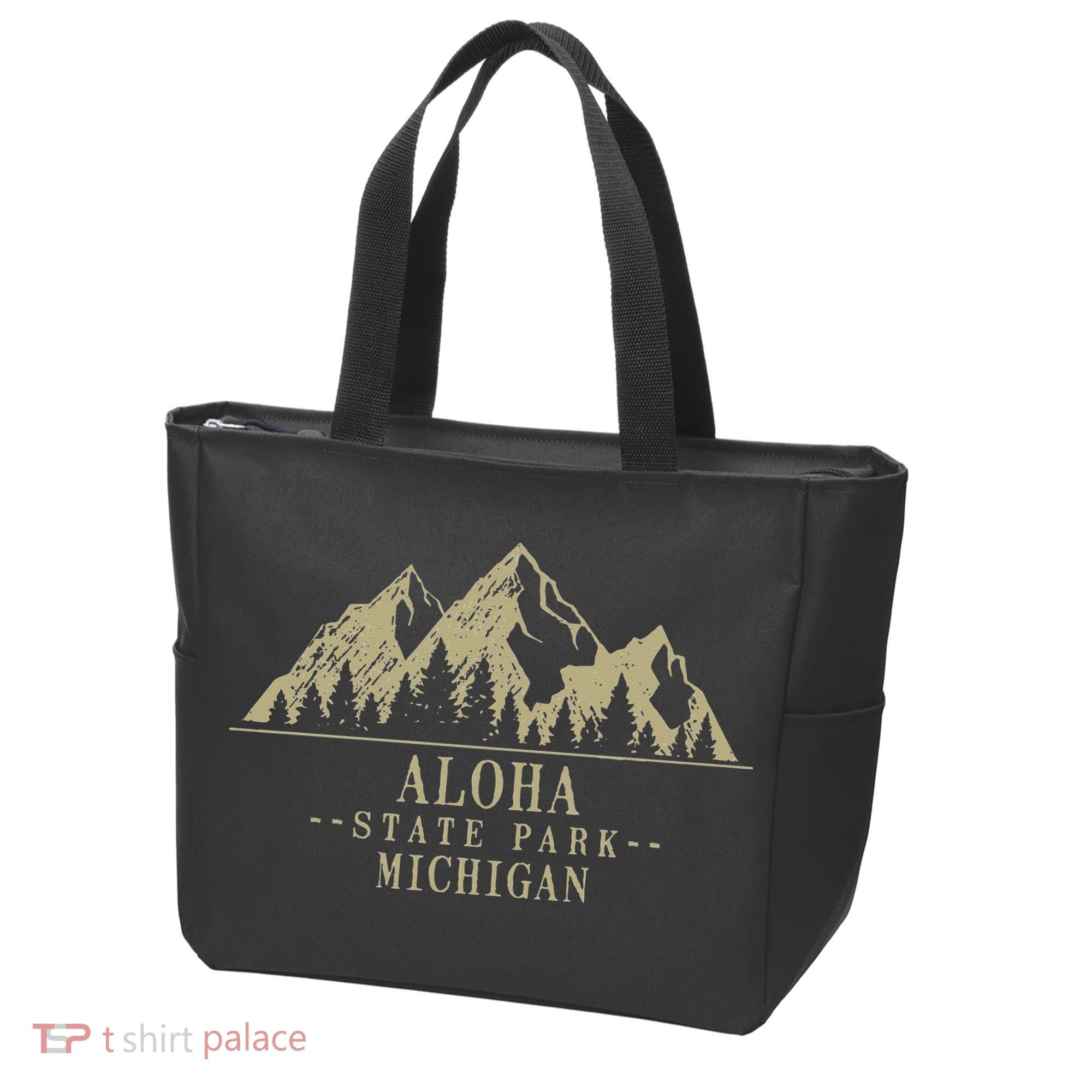 Michigan Aloha State Park Tote Bag