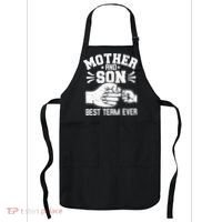 Mother And Son Best Team Ever Sons Mom Matching Mother's Day  Apron thumb 0
