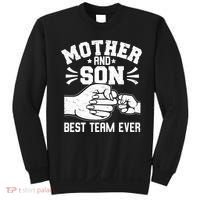 Mother And Son Best Team Ever Sons Mom Matching Mother's Day  Sweatshirt thumb 0