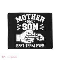 Mother And Son Best Team Ever Sons Mom Matching Mother's Day  Mousepad thumb 0