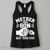 Mother And Son Best Team Ever Sons Mom Matching Mother's Day  Women's Tank Top thumb 3