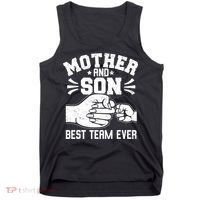 Mother And Son Best Team Ever Sons Mom Matching Mother's Day  Tank Top thumb 0