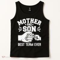 Mother And Son Best Team Ever Sons Mom Matching Mother's Day  Tank Top thumb 2