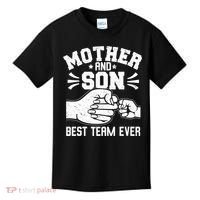 Mother And Son Best Team Ever Sons Mom Matching Mother's Day  Kids T-Shirt thumb 0