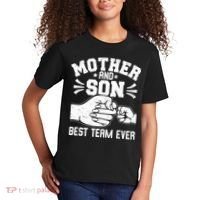 Mother And Son Best Team Ever Sons Mom Matching Mother's Day  Kids T-Shirt thumb 2