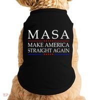 MASA Make America Straight Again Doggie Tank thumb 0