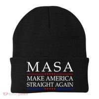 MASA Make America Straight Again Beanie thumb 0
