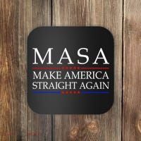 MASA Make America Straight Again Coaster thumb 0