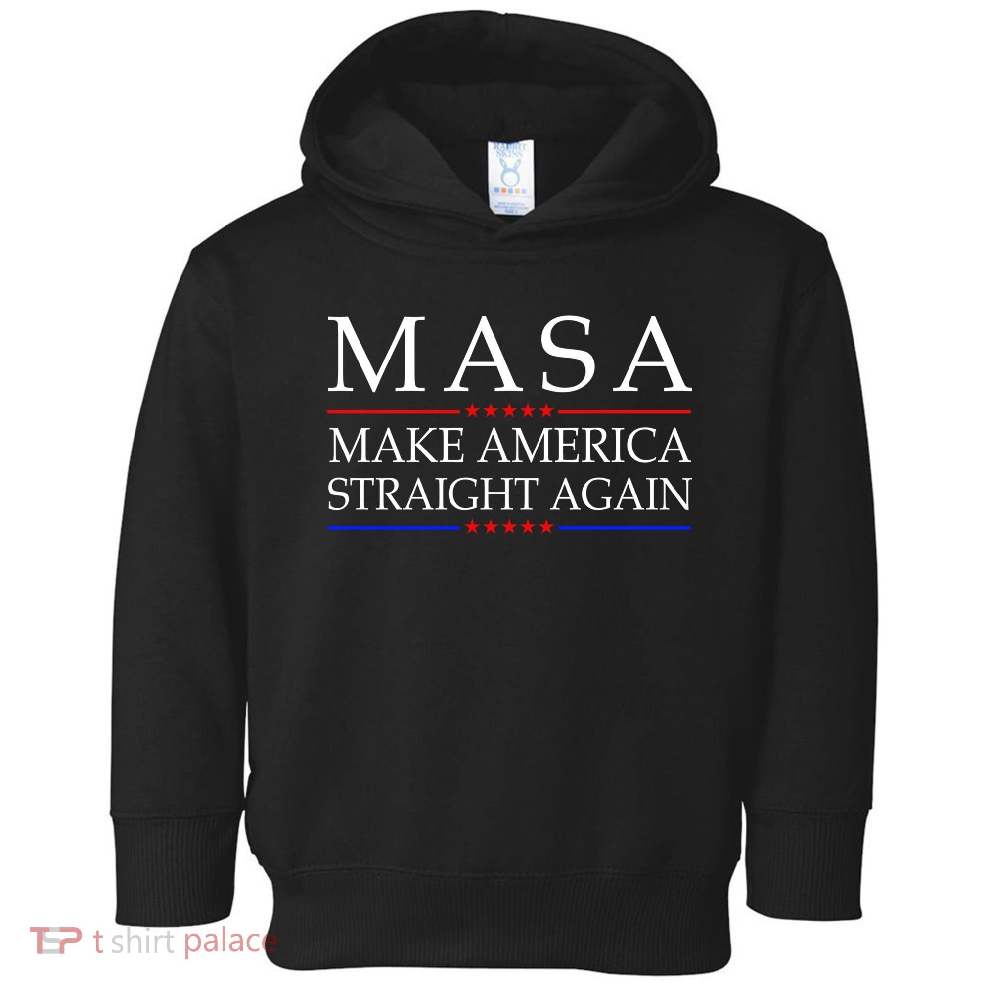 MASA Make America Straight Again Toddler Hoodie