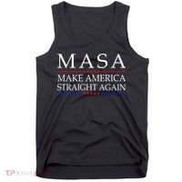 MASA Make America Straight Again Tank Top thumb 0