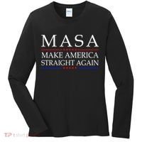 MASA Make America Straight Again Women's Long Sleeve Shirt thumb 0