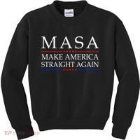 MASA Make America Straight Again Kids Sweatshirt thumb 0