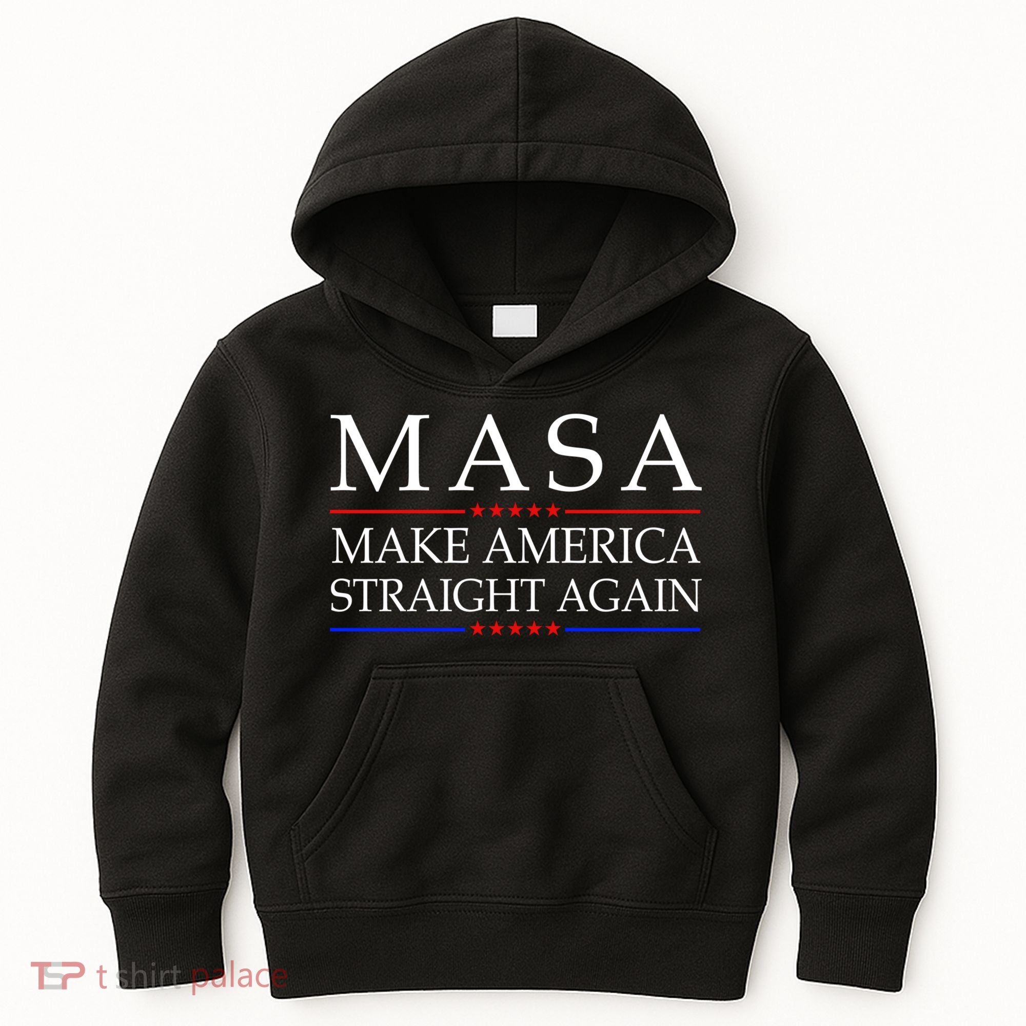 MASA Make America Straight Again Kids Hoodie