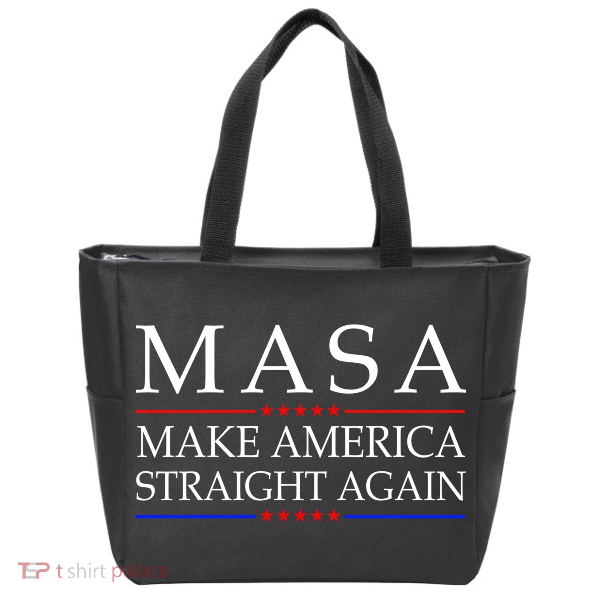 MASA Make America Straight Again Tote Bag