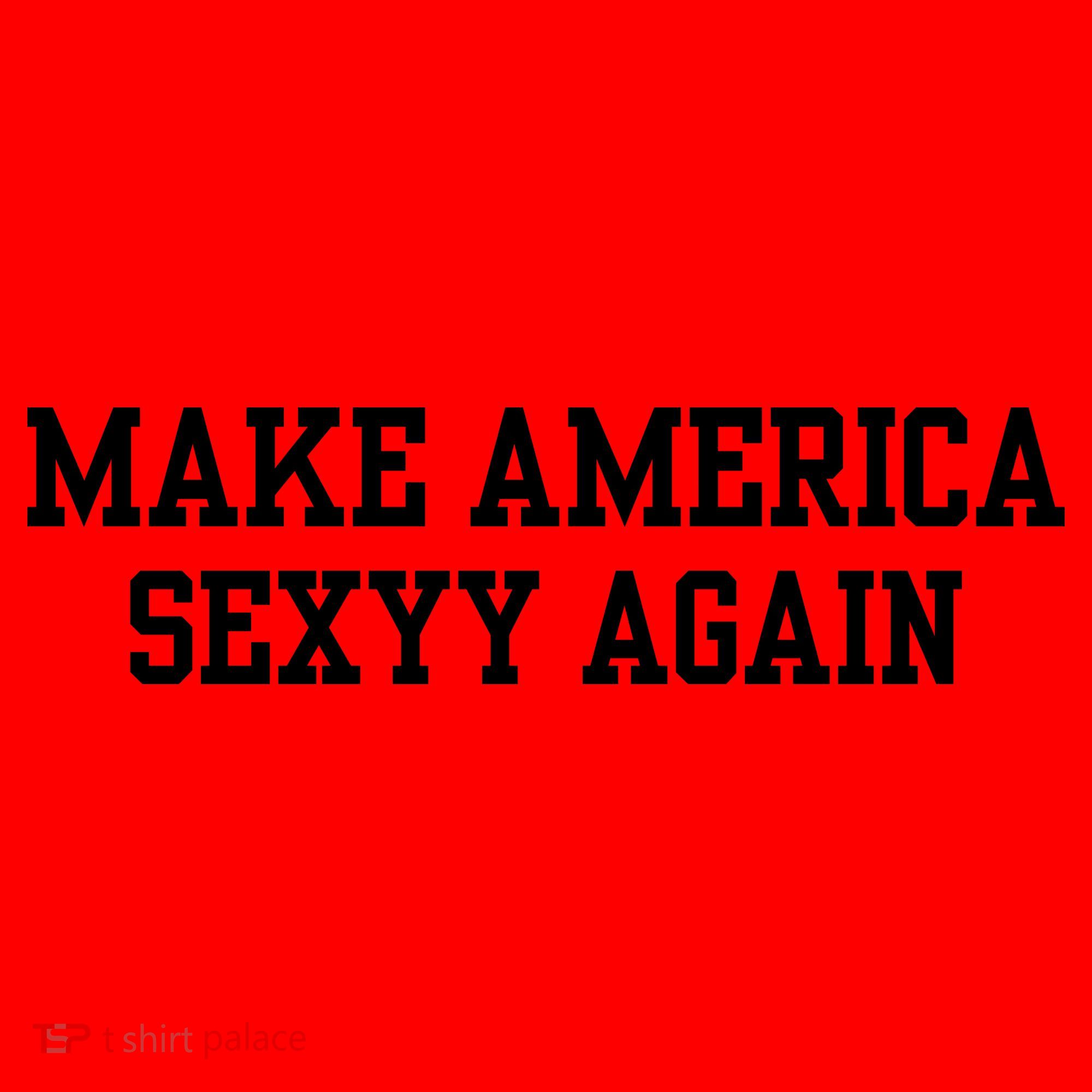 Make America Sexyy Again Santa Hat