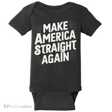 Make America Straight Again Baby Bodysuit